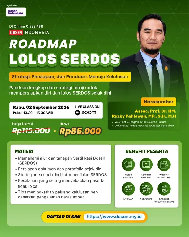 Roadmap Lolos SERDOS: Strategi, Persiapan, dan Panduan Menuju Kelulusan